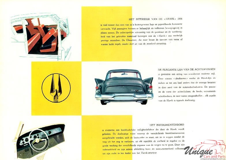1958 Studebaker Brochure (Dutch) Page 4